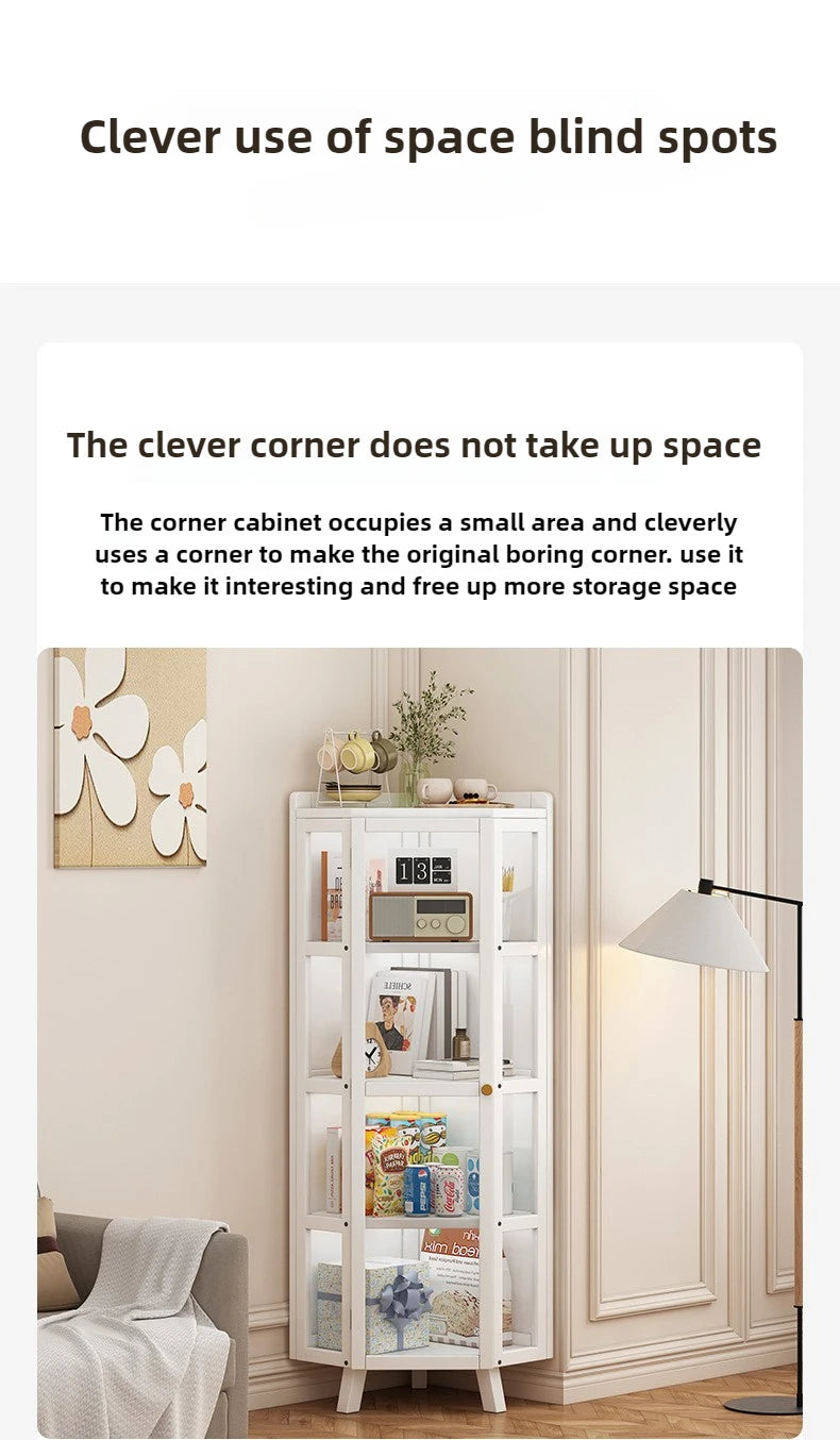Corner Cabinet Dining Room Corner Cabinet Wall Triangle Cabinet Corner Locker Living Room Bedroom Corner Floor Storage