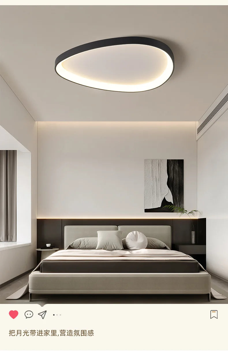 LED Living Room Ceiling Lamp Modern and Simple Nordic Living Room Bedroom 2026 New Home Study Minimalist Living Room Main Light