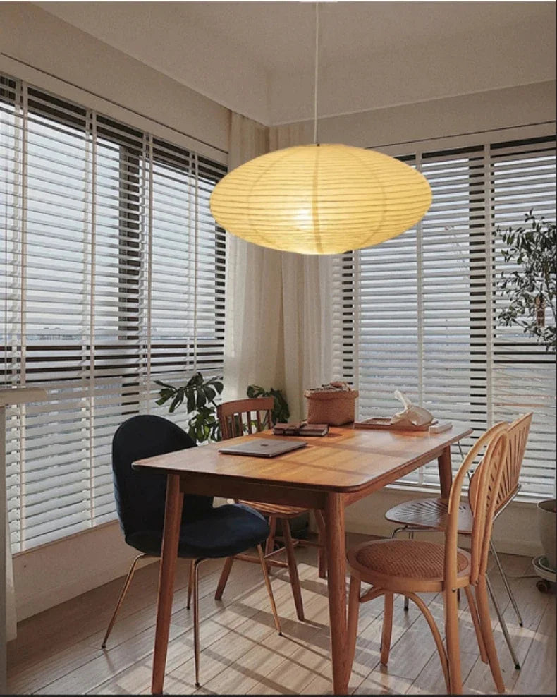 Living Room Hotel Environmentally Friendly Home Simple Nordic Lampshade Decoration Paper Lantern in Study Chandelier