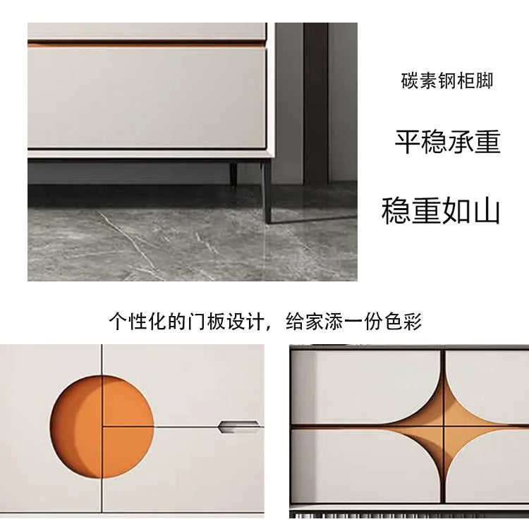 Living Room Entry Storage Partition Cabinet Light Luxury Entrance Decorative Cabinet Simple Modern Dining Side Cabinet Furniture