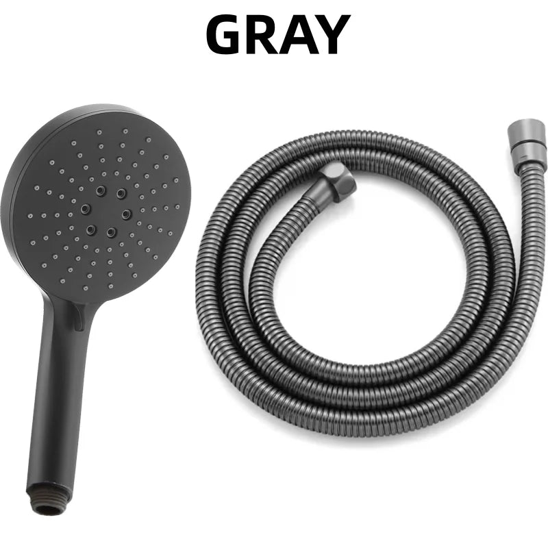 Bathroom 3 Functions Handheld High-pressure Water-Saving Shower Head Hardware Accessories High Qualit ABS Hand-Hold Shower