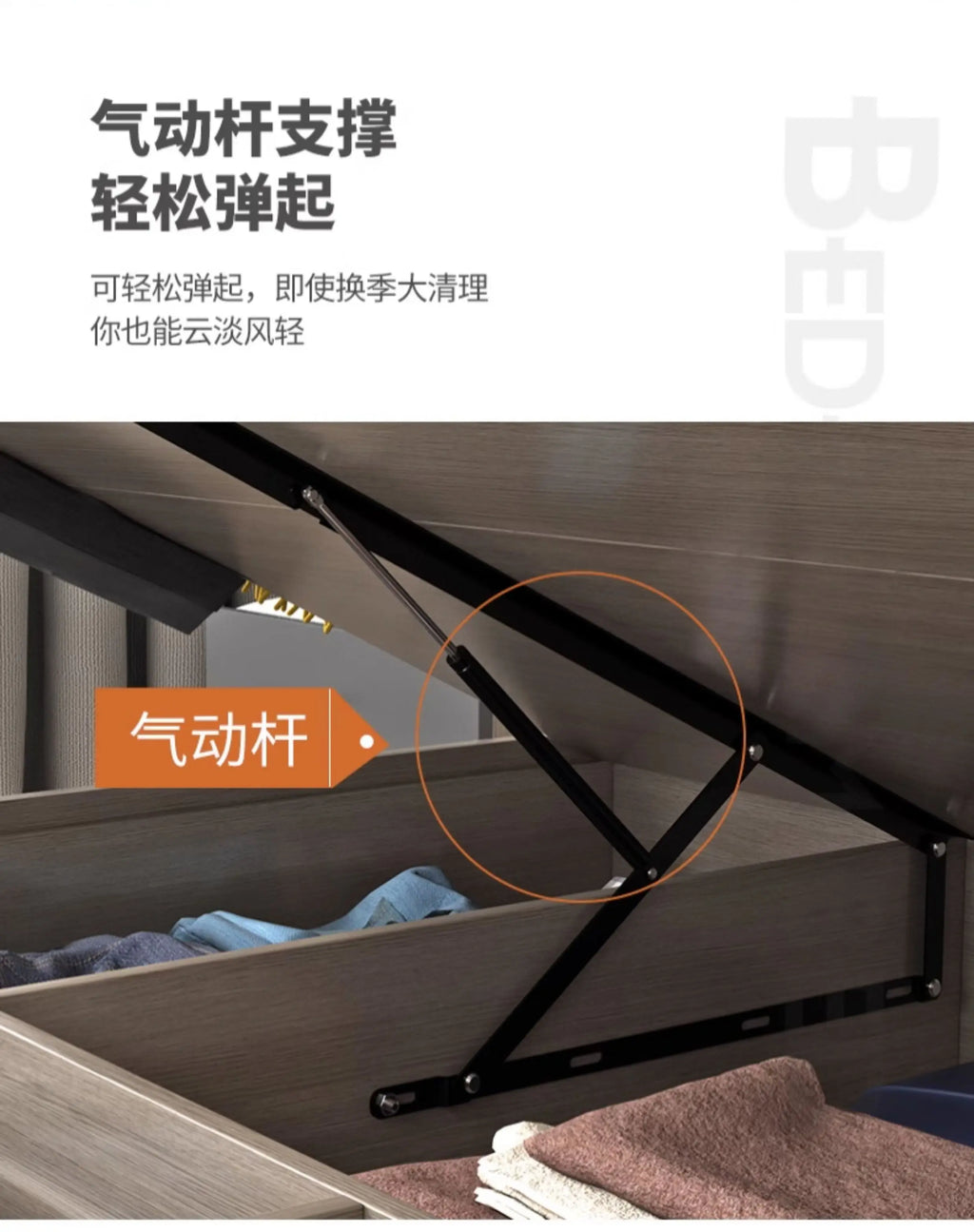 Unique Bedroom Bed Aesthetic Modern Girls Storage Luxury Bed Lounge Sleeping Headboard Letto Matrimoniale Home Accessories