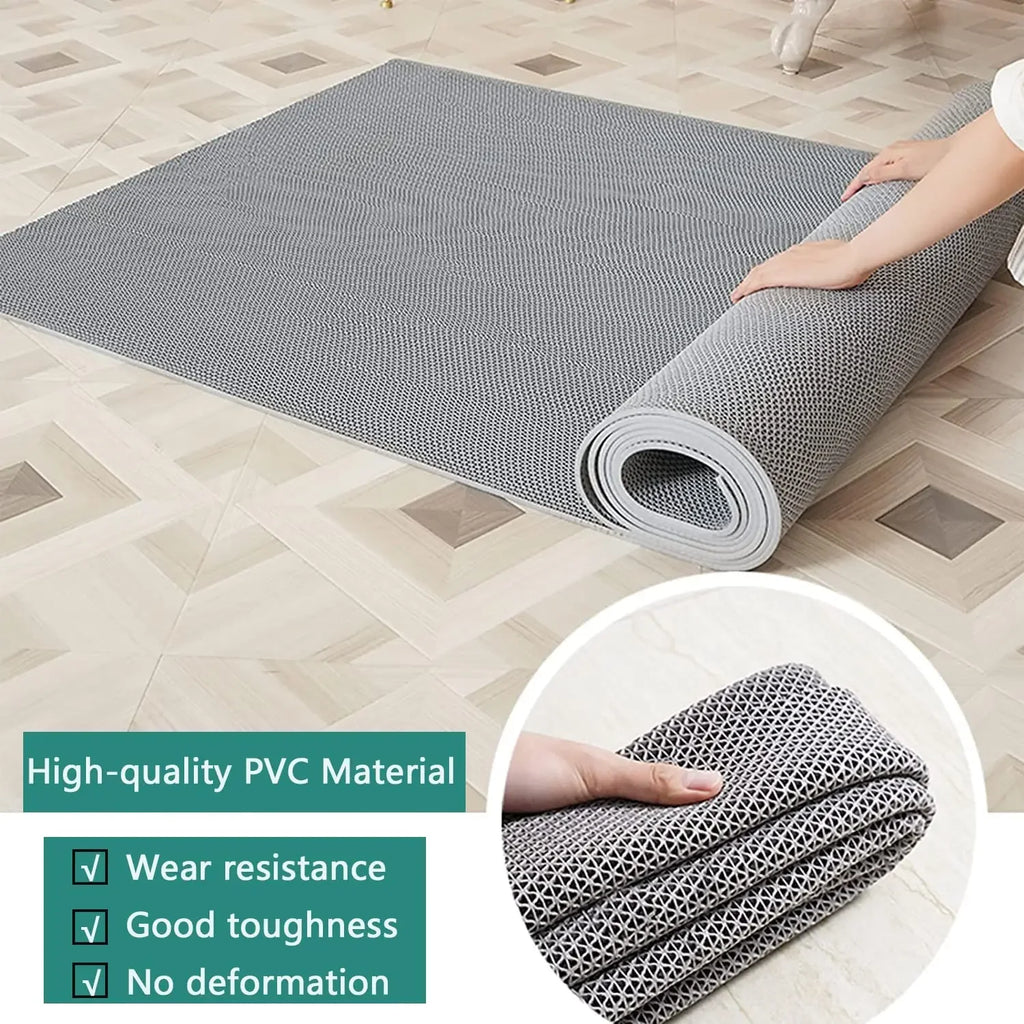 Bathroom Mat, Anti Slip Drainage, Bathroom Moisture-proof Area,door,shower Floor Mat Multifunctional Kitchen Waterproof Plastic