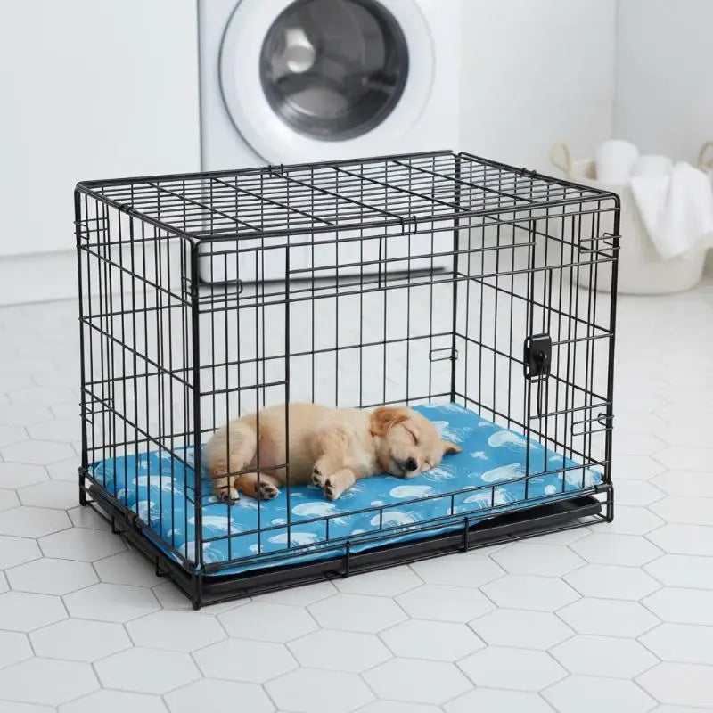 Cooling Ice Mat For Pets Non Toxic Summer Dog Cat Self Cooling Gel Pad Bed Crate Sofa Floor
