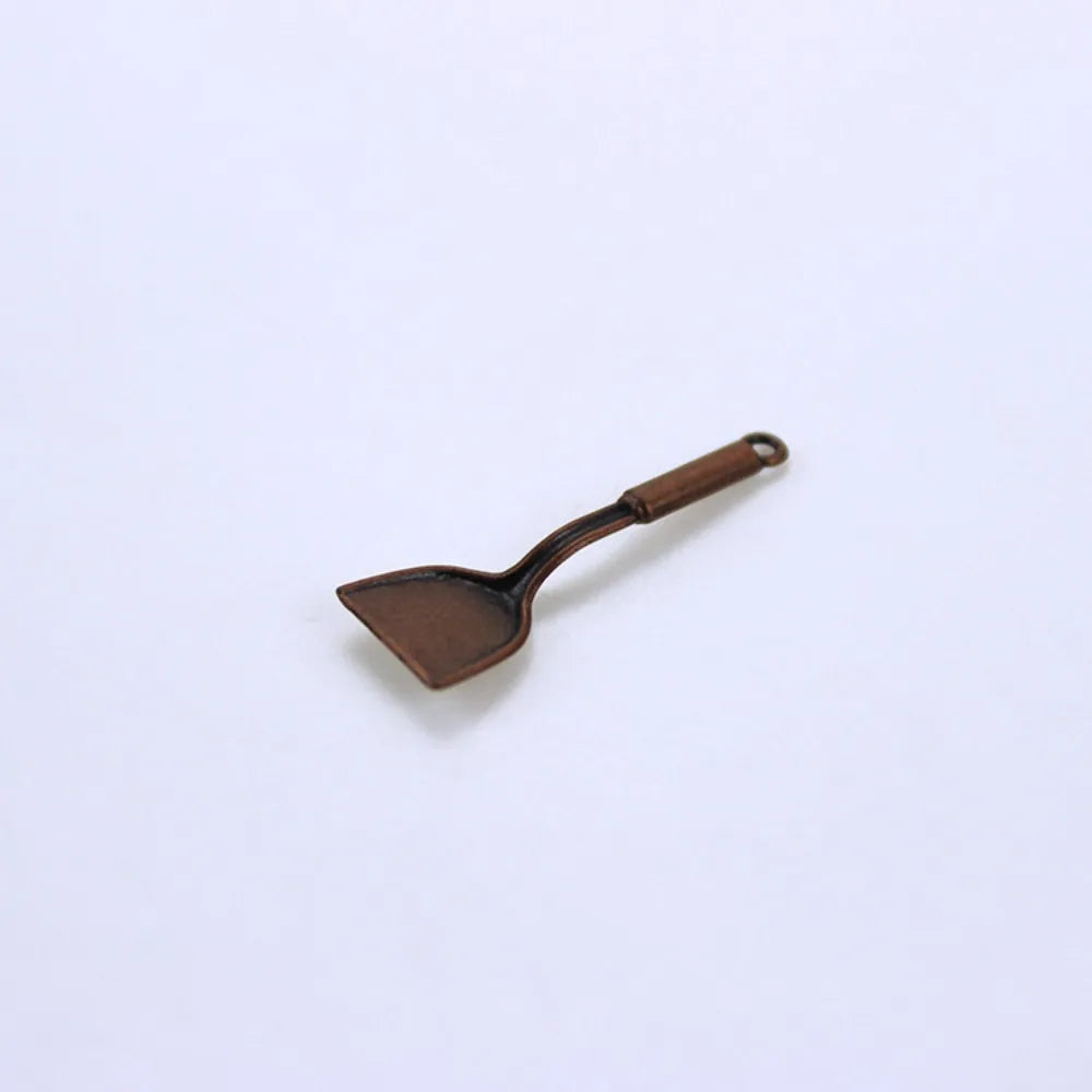 Kettle 1:12 Mini Kitchen Utensils Sets Cookware Alloy Kitchen Set Mini 1:12 Scale Mini Kitchen Cooking Kit Dollhouse Miniatures