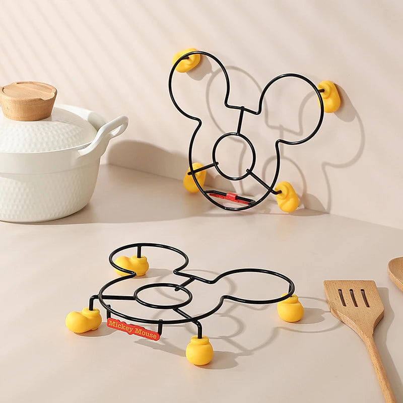 Kitchen Stove Insulation Rack, Mickey Kitchen Storage Rack, Bowl Rack, Pot Rack, Cutlery Rack, Multifunctional, Optional Styles