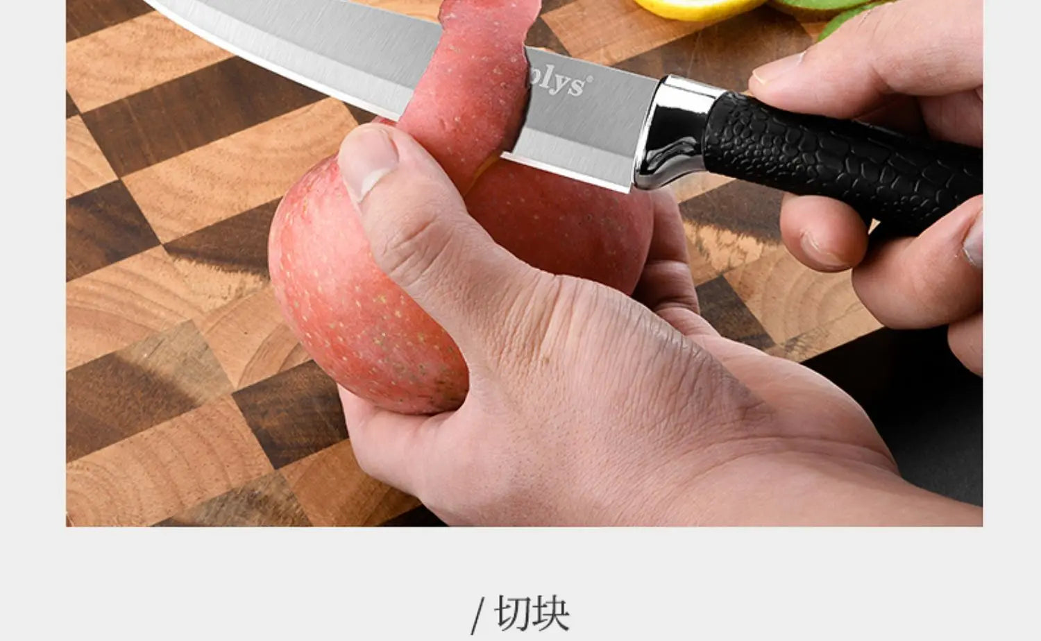 Kitchen Fruit Knife with Knife set - ultra sharp, durable & lightweight chef's knife, Stainless Steel Kitchen Knife