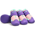 Dog Shoes for Dogs, Waterproof Medium Dog Booties for Winter Snowy Day, Summer Hot Pavement, Outdoor Walking, Indoor Hardfloors