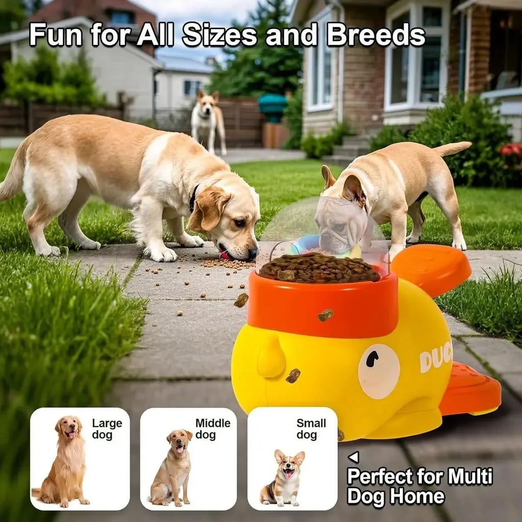 Interactive Cat Dog Toy Automatic Food Treat Dispenser Slow Feeder Puppy Training Game Toy Indoor Boredom Relief Pet Daily Gifts