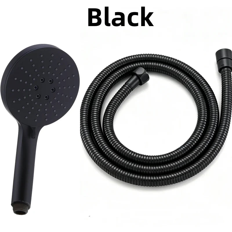 Bathroom 3 Functions Handheld High-pressure Water-Saving Shower Head Hardware Accessories High Qualit ABS Hand-Hold Shower