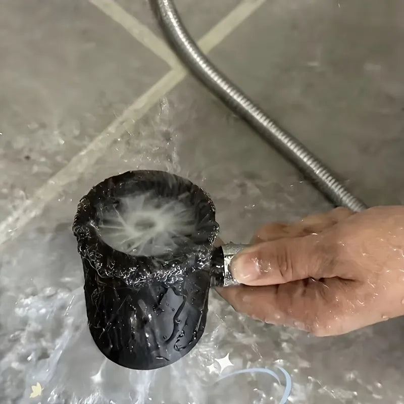 Bathroom shower head for men, designed for bathing, with a high-pressure, large-flow, ring-shaped showerhead. Suitable for G1/2inch standard connectors. Easy to disassemble, compact and portable, can also be used outdoors