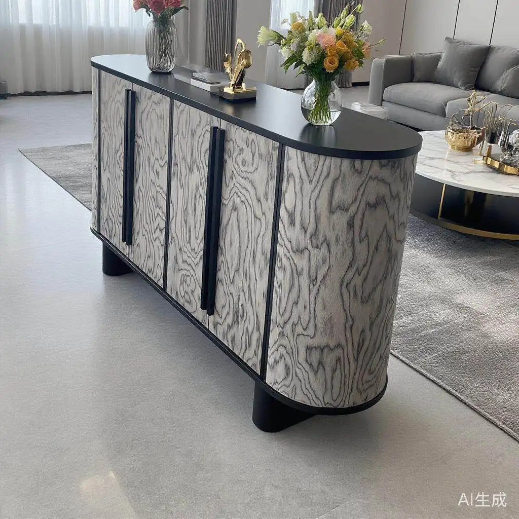 Beauty Modern Living Room Cabinets Simple Design Premium European Storage Cabinet Trendy Luxury Wohnzimmer Living Room Furniture