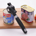 Kitchen Manual Can Opener, Side Cutting Can Opener with Non-Slip Plastic Handle, Practical Opening Tool for Daily Use