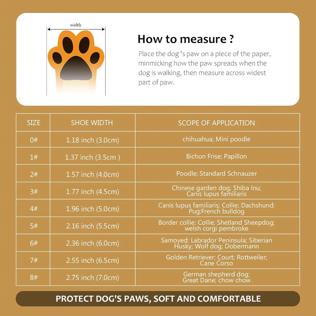 Dog Shoes for Dogs, Waterproof Medium Dog Booties for Winter Snowy Day, Summer Hot Pavement, Outdoor Walking, Indoor Hardfloors