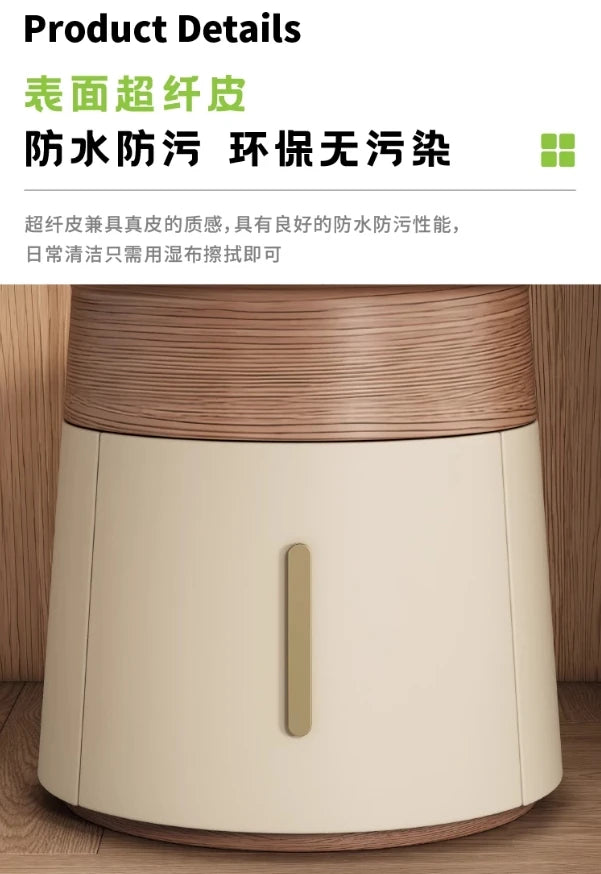 Creative Design Small Bedside Table Space Saving Drawers Storage Nightstand Unique Trendy Mesa De Noche Bedroom Furniture