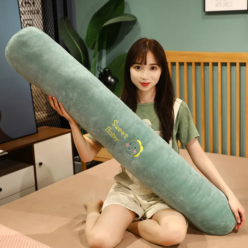 Bedroom Sleeping Cylinder Long Pillow Pillow Girls Bed Side Sleeping Leg Long Throw Pillow Boys Dormitory Long Pillow Almohadas