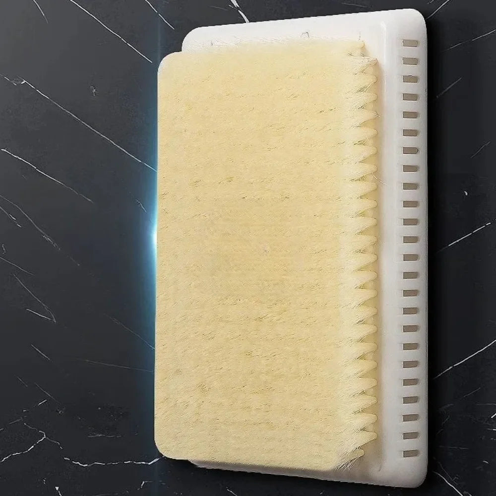 Wall Mounted Back Scrubber Shower Brush Bath Body Brush Exfoliating Scrubber Self Cleaning Back Washer Bathroom Accessories