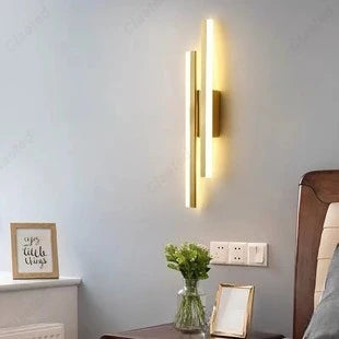 Modern Minimalist LED Living Room Background Wall Corridor Wall Lamp Bedroom Bedside Decorative Lighting Lamps