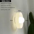 Wall Lamp Minimalist Room Decoration Ceiling Lights For Bedroom Living Room Study Indoor Home Round Glass Illumination Luminaire