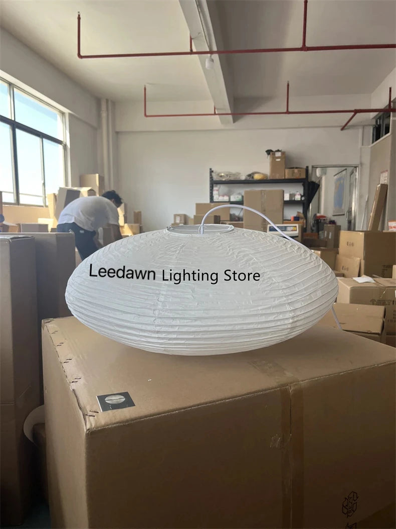 Living Room Hotel Environmentally Friendly Home Simple Nordic Lampshade Decoration Paper Lantern in Study Chandelier