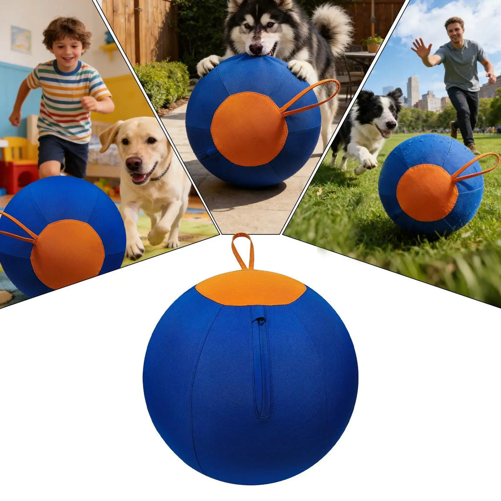 Large Dog Ball Interactive Moving Toys Pet Supplies Herding Ball for Dogs Breed for Puppy Small Medium Large Breed Keep Busy