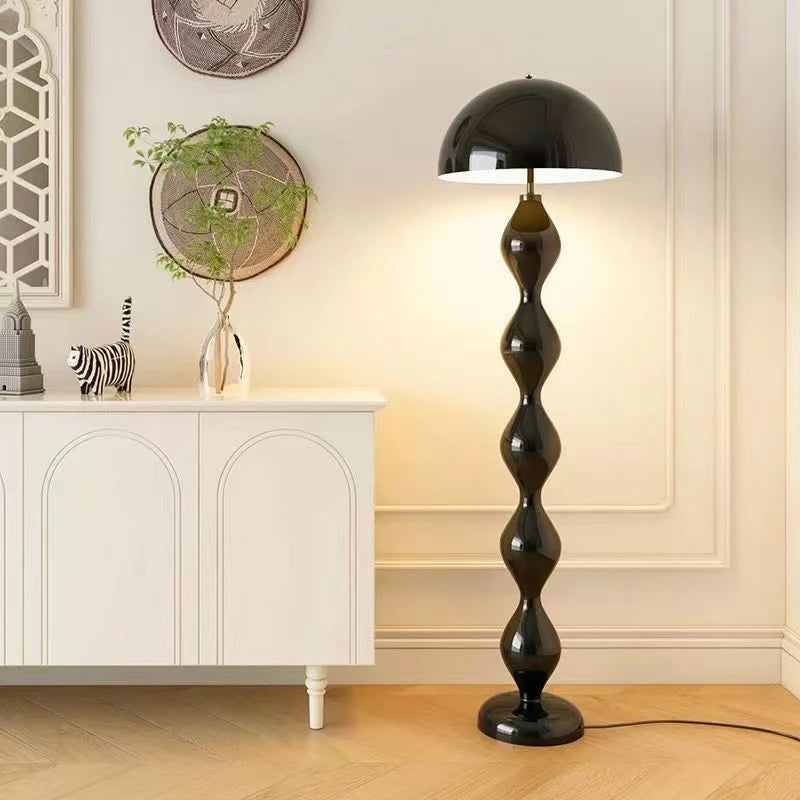 Nordic Living Room LED Floor Lamp Creative Mushroom Shape Indoor Atmosphere Lighting Decorative Floor Lamp