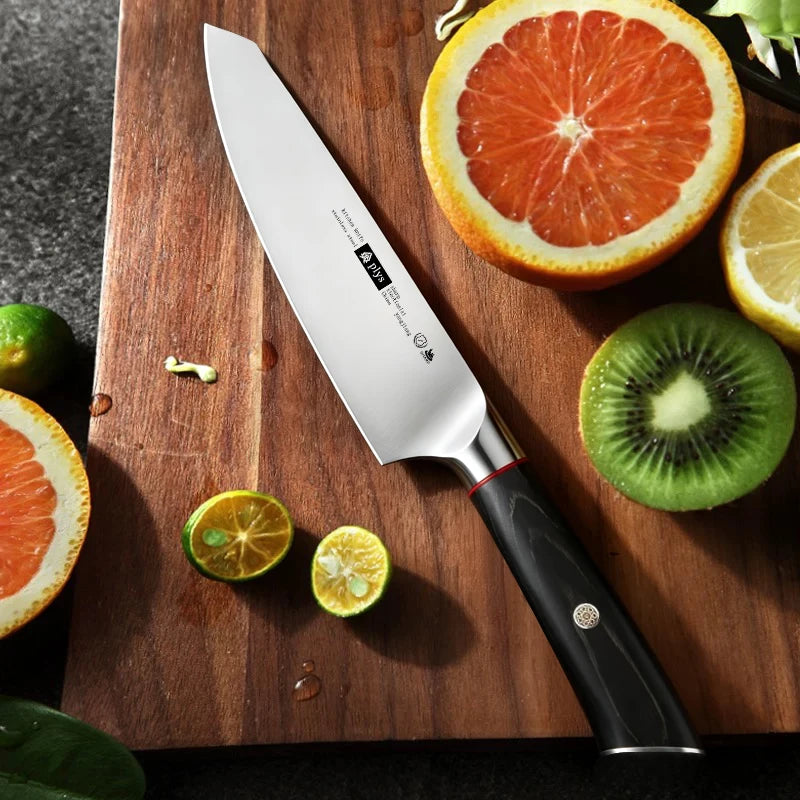 Kitchen Professional Chef Knife Stainless steel Household Meat Cleaver Fruit knife Solid wood handle sharp cutter Cooking Tools