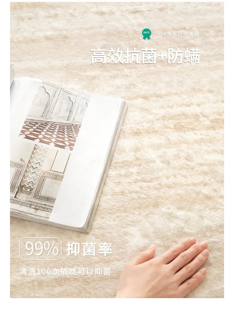 Living Room Carpet Non-slip Waterproof Bedroom Floor Mat Large Size Home Decoration Rugs Minimalist Lines Loop Pile Mats 거실 카펫