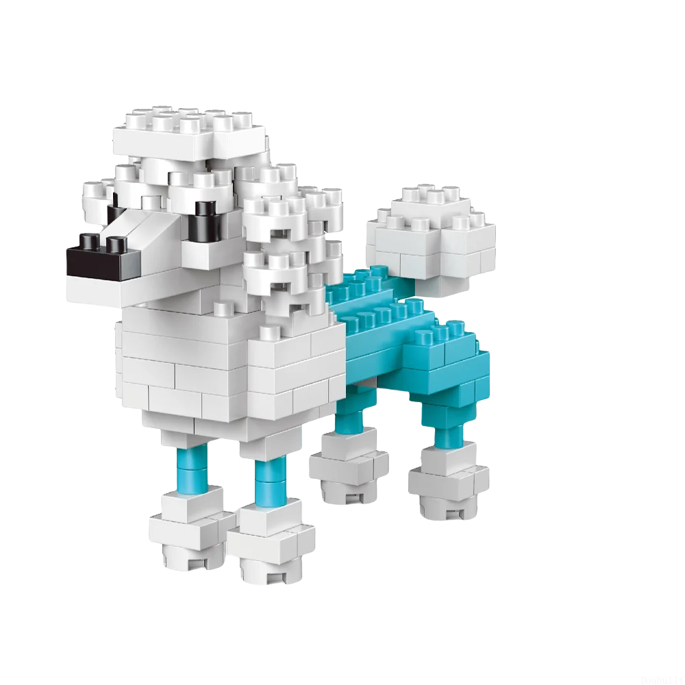 Mini Dachshund Dog Building Blocks Toy for Adults and Kids: Detailed and Lifelike Design,  Fun and Educational Construction Set