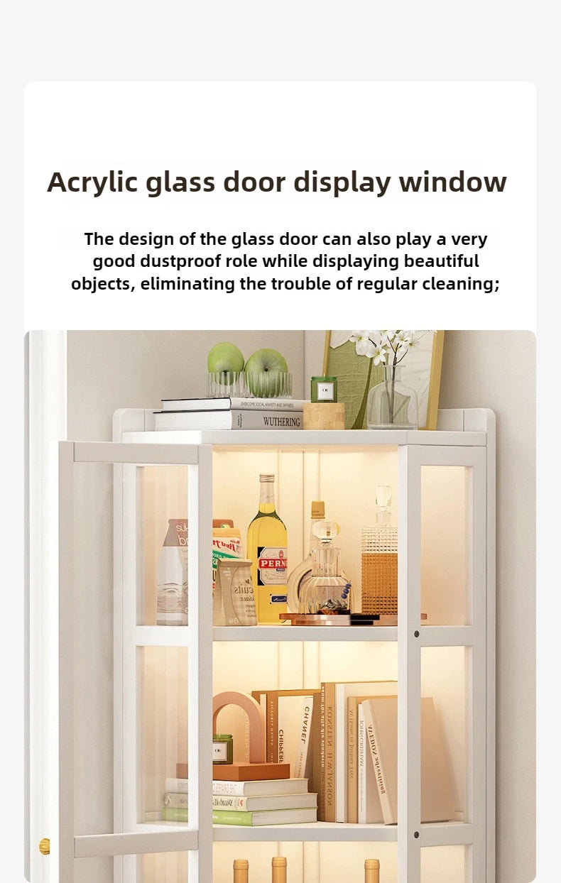 Corner Cabinet Dining Room Corner Cabinet Wall Triangle Cabinet Corner Locker Living Room Bedroom Corner Floor Storage