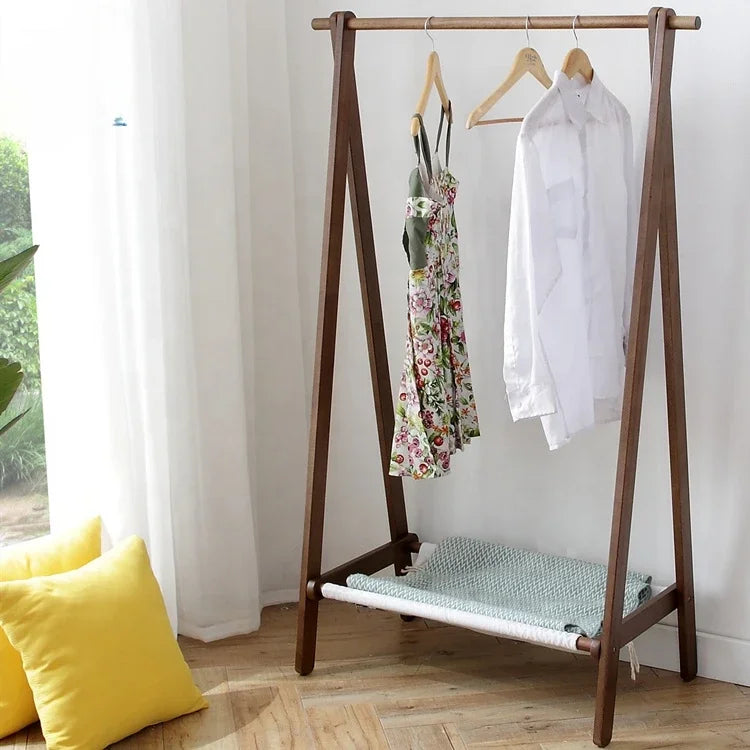 bedroom furniture expandable brown bedroom solid wood coat rack