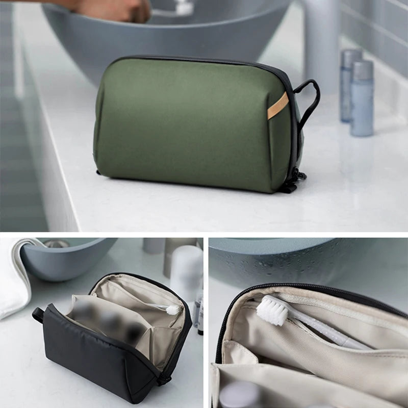 Bathroom Storage Bag Dry Wet Separation Waterproof Toiletry Bag | Large Capacity Cosmetic Case for Business Trips
