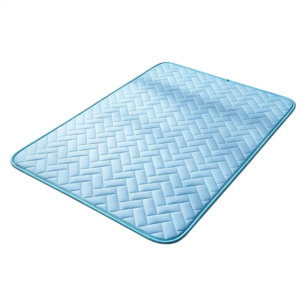 Pet Cooling Mat Pet Ice Silk Cold Pad Dog Foldable Cooling Mat for Outdoor Indoor Backyard Balcony Home Living Room Bedroom