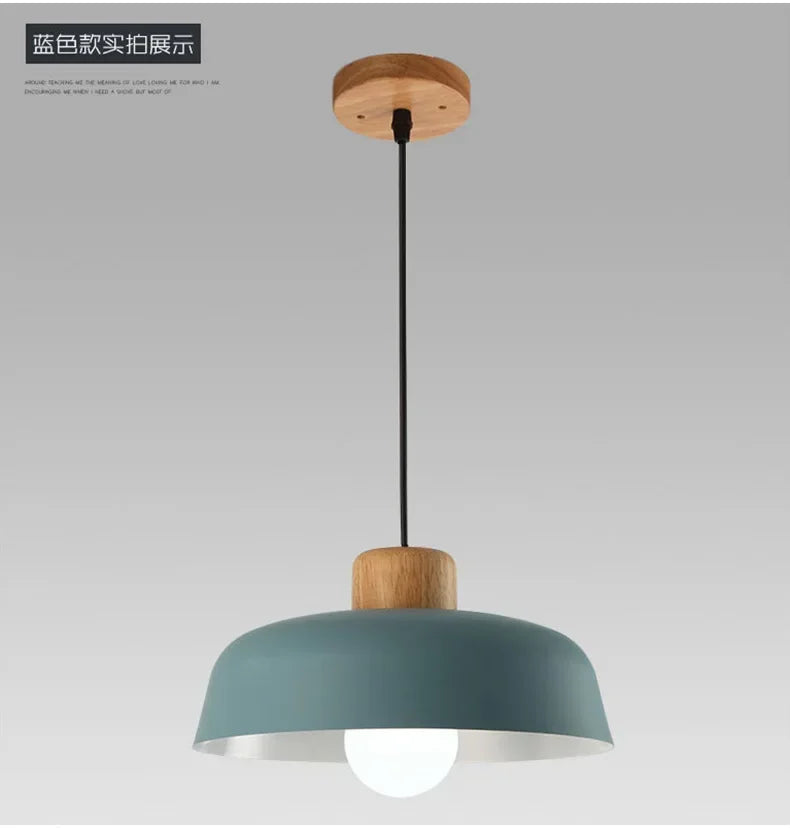 Now Nordic Lighting Modern Living Room Dining Table Lamps Simple Personality Creative Bar Bedroom Single Head Macaron Chandelier