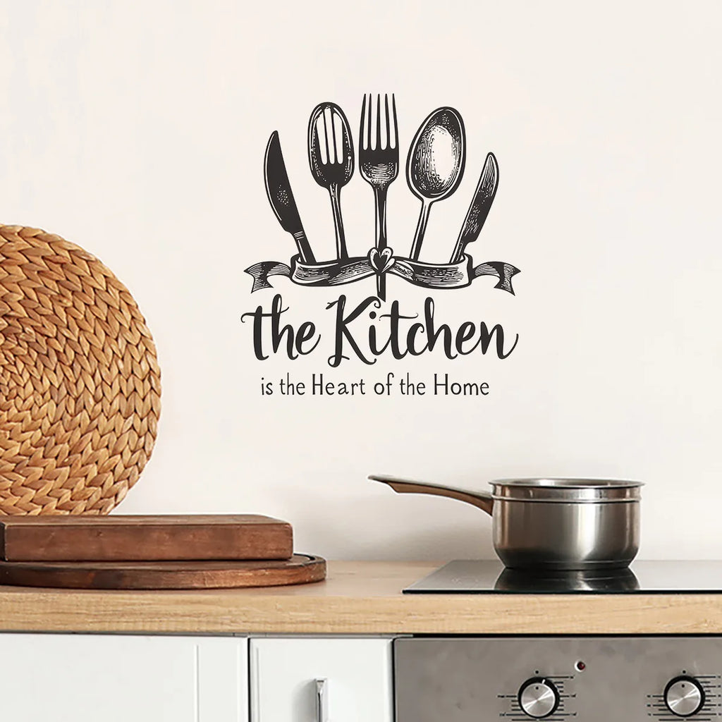 Kitchen Wall Decor Sticker Kitchen Quotes Bless This Kitchen Wall Decals Flower Art Removable DIY Vinyl Wall Stickers for Kitche