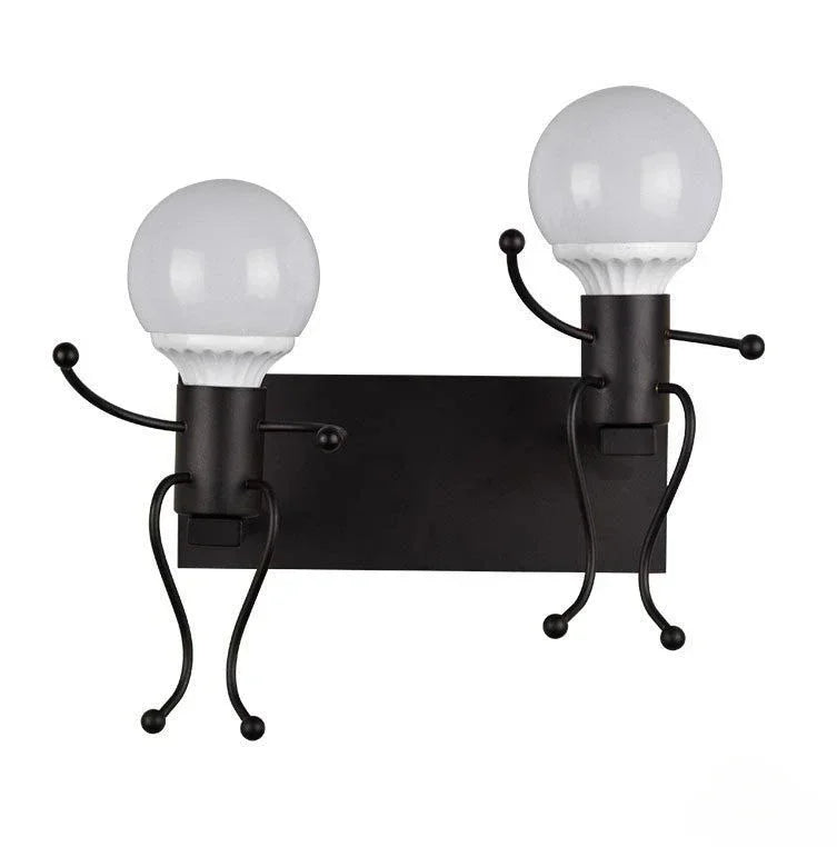 Creative Personality Living Room Bedroom Bedside Lamp Balcony Corridor Corridor Wall Lamp Art Children's Room Wall Lamp