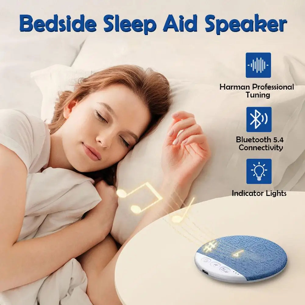 Bedroom Pillow Speaker For Sleeping Multi-functional Bluetooth Music Audio With White Noise Immersive Sleep Perfect GIft