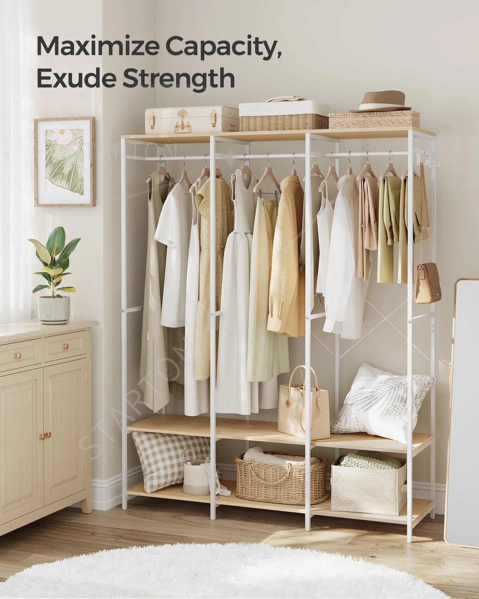 Large Closet Bedroom Extendable Wardrobe Modern Bedroom Furniture Clothes Wardrobe Closet