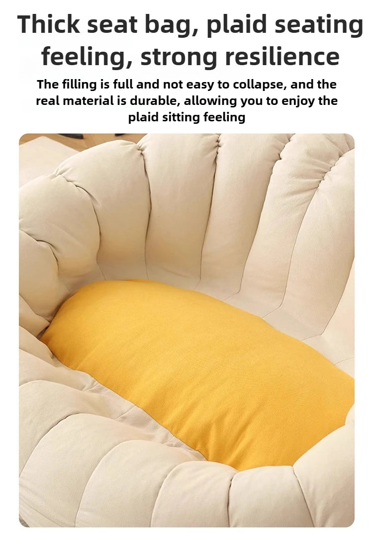 2 Person Living Room Sofas Modern Puffs Sofa Comfortable Relaxing Sofas Bedroom Luxury Sofa Sets Lazy Bean Bag Home Furniture
