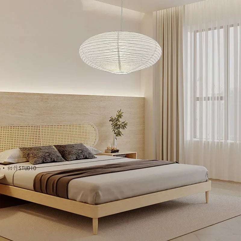 Living Room Hotel Environmentally Friendly Home Simple Nordic Lampshade Decoration Paper Lantern in Study Chandelier