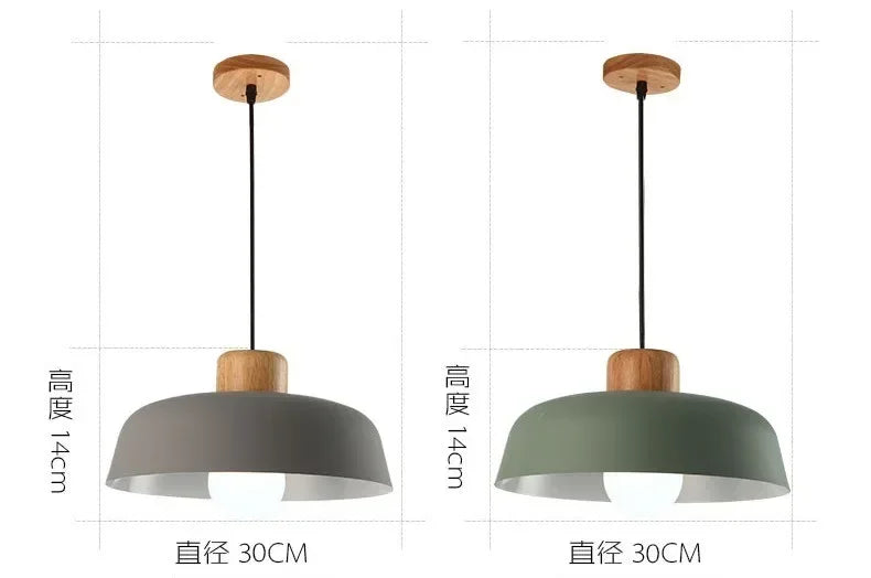 Now Nordic Lighting Modern Living Room Dining Table Lamps Simple Personality Creative Bar Bedroom Single Head Macaron Chandelier