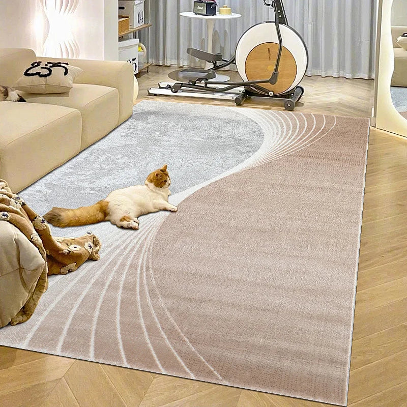 Living Room Large Rug Printed Carpets and Rugs Retro Floor Washable Rugs Carpet Door Mat