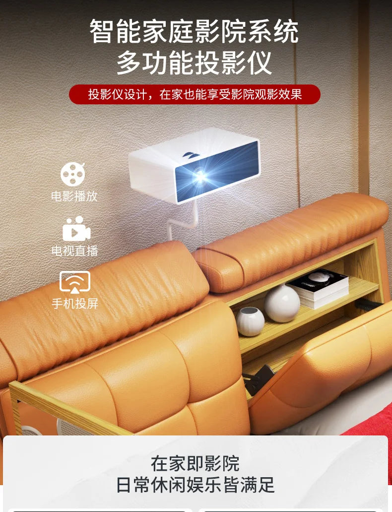 Master Girl Bedroom Double Bed Unique Queen Size Smart Multifunctional Double Bed Salon Modern Cama Matrimonial Room Furniture