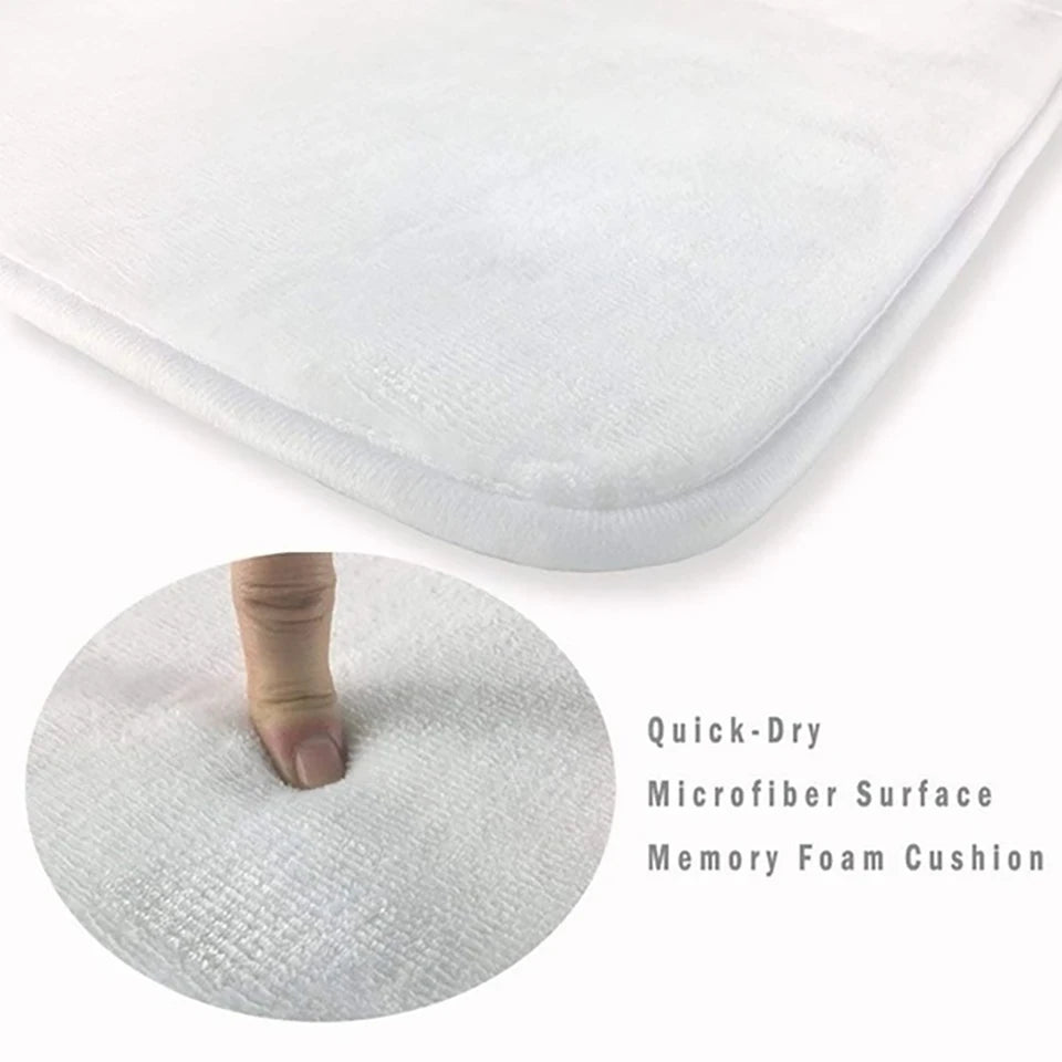 Living Room Bedroom Table Large Area Rug Kitchen Floor Mat Bathroom Non-Slip  Vinyl Disc Player