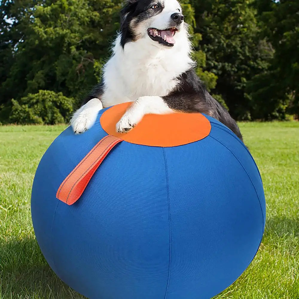 Dog Herding Ball for Dogs & Puppies Toy Balls for Cattle Oxford Fabric Cover Large Dog Toy Multipurpose Puppy Toys for Training