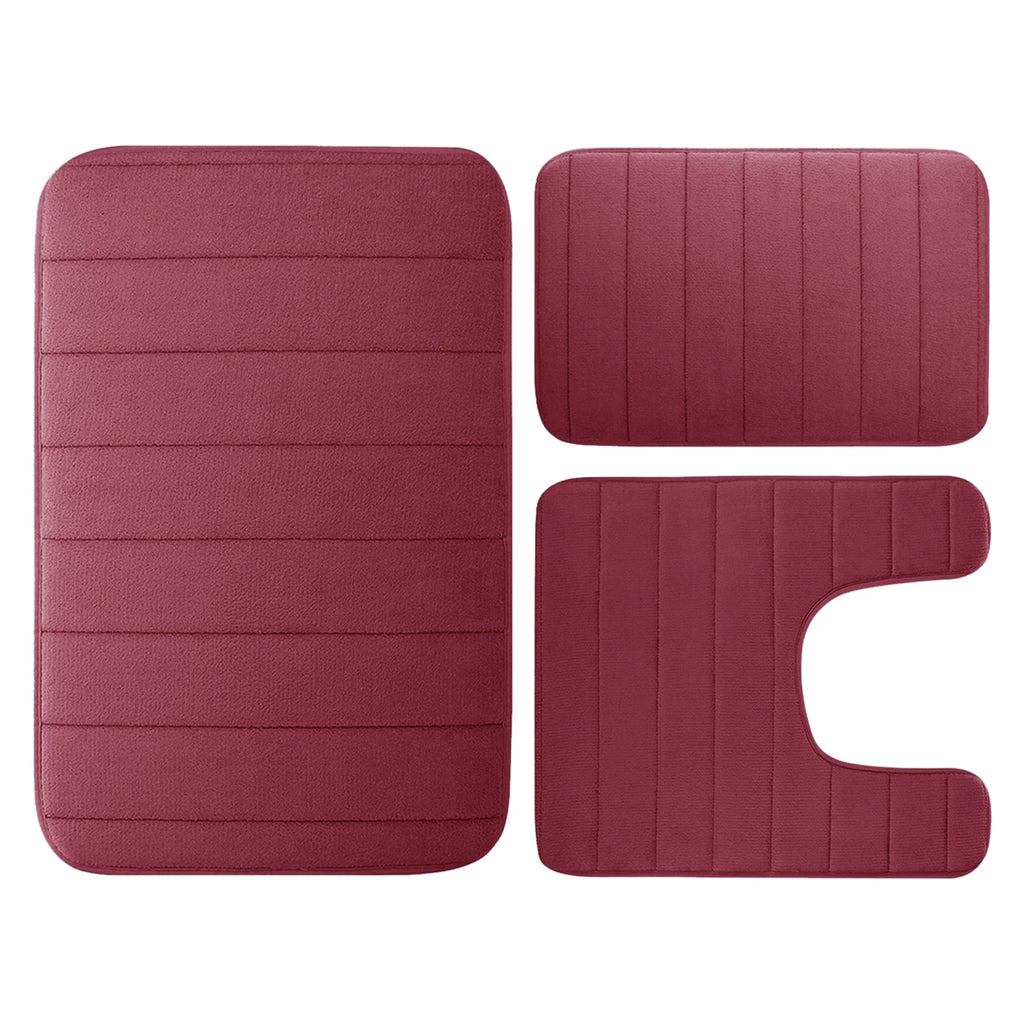 Super Absorbent Bath Mat Memory Foam Carpet Non-slip Bathroom Rug Bathtub Side Floor Rugs Shower Room Doormat Toilet Footpad