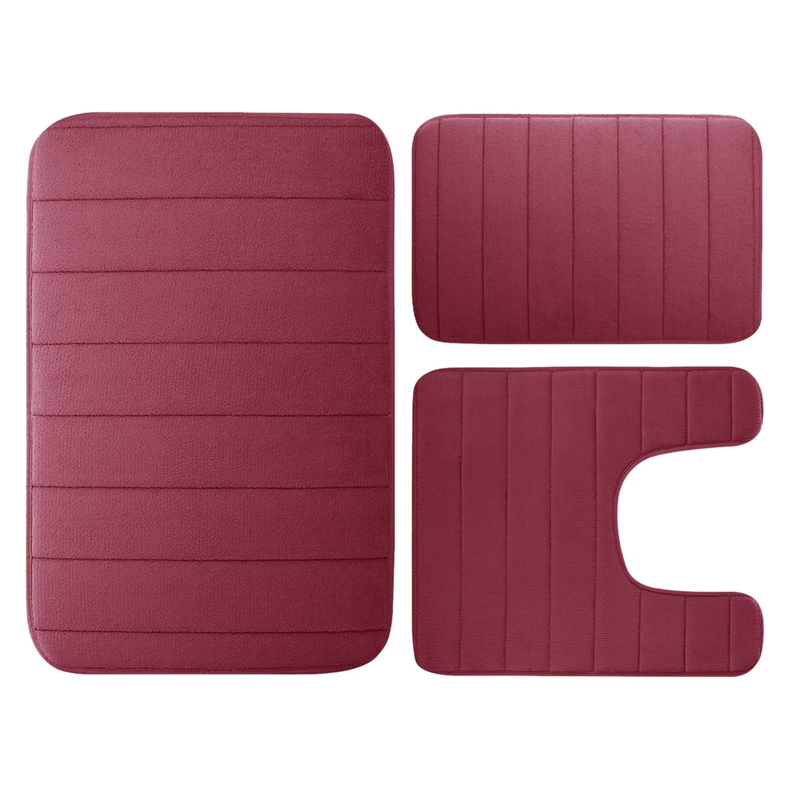 Super Absorbent Bath Mat Memory Foam Carpet Non-slip Bathroom Rug Bathtub Side Floor Rugs Shower Room Doormat Toilet Footpad