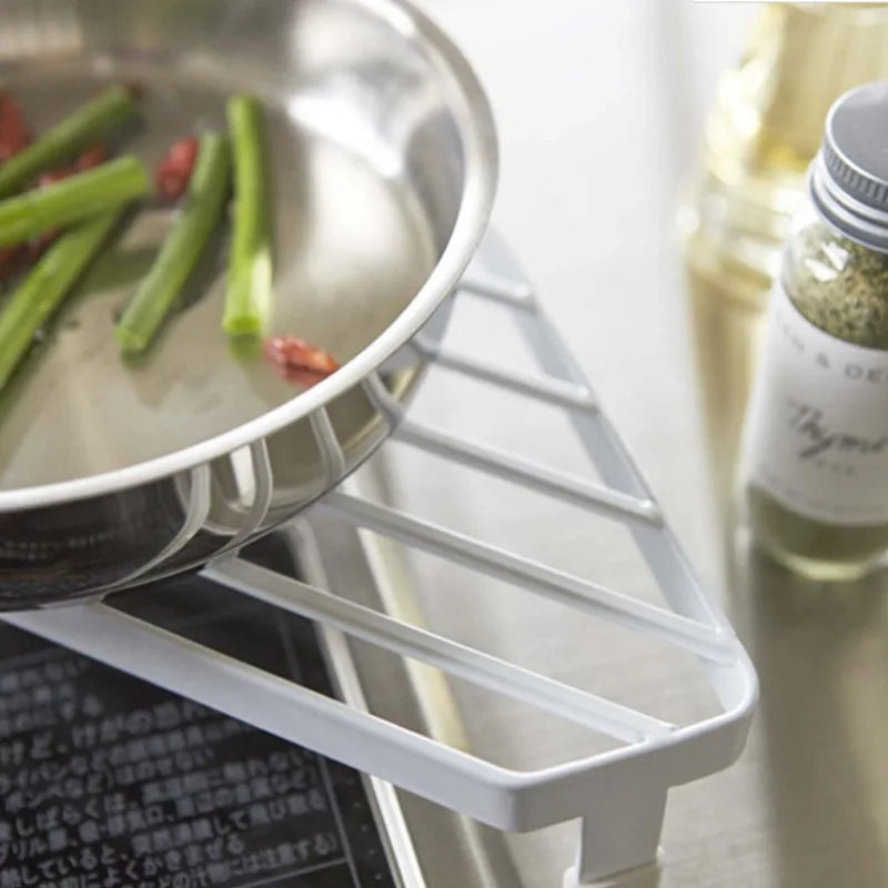 Kitchen Storage Metal Iron Single Layer Kitchen Seasoning Jar Pot Shelf Dish Drying Rack