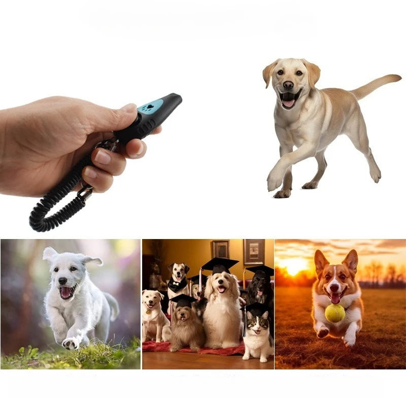 Dog Training Loudspeaker, Whistle, Two-in-One Pet Training Device, Dog Correct Behavior Training, Fixed-Point T