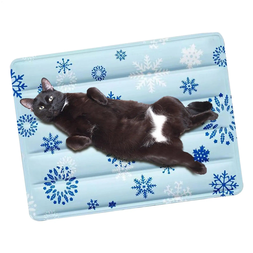 Dog Cooling Mat 30x40cm Ice Bed Soft Reusable Floor Cushion Summer Cool Mat for Small Medium Large Cats Indoor Outdoor Use
